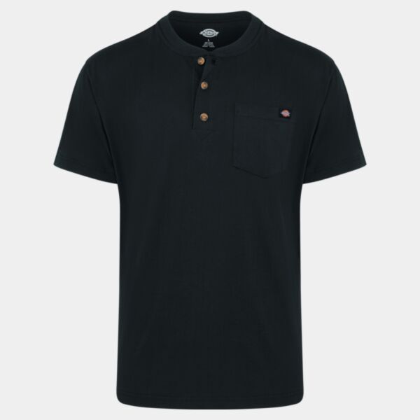 Heavyweight Traditional Short Sleeve Henley Thumbnail