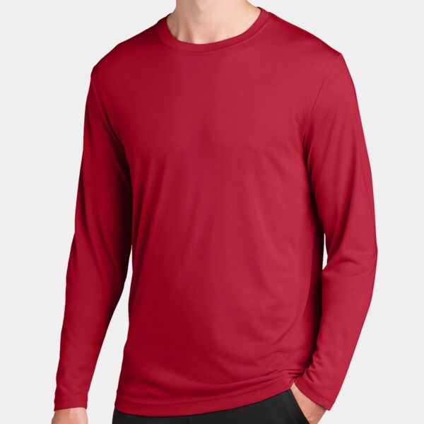 Long Sleeve PosiCharge ® Competitor Cotton Touch Tee Thumbnail