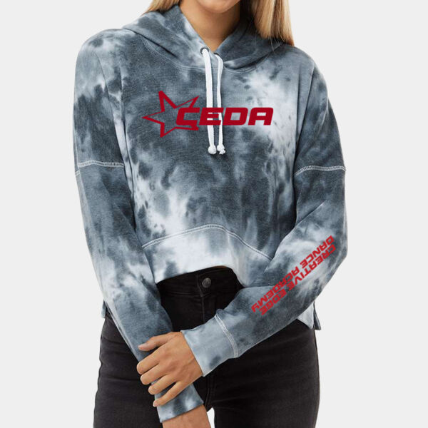 Women's Crop Hooded Sweatshirt Thumbnail