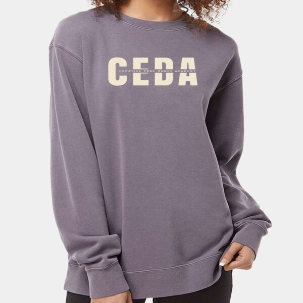 Midweight Pigment-Dyed Crewneck Sweatshirt Thumbnail