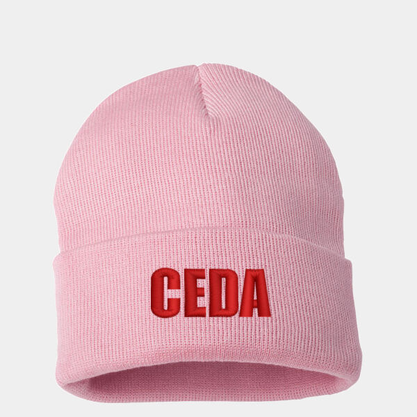 12" Solid Cuffed Beanie Thumbnail